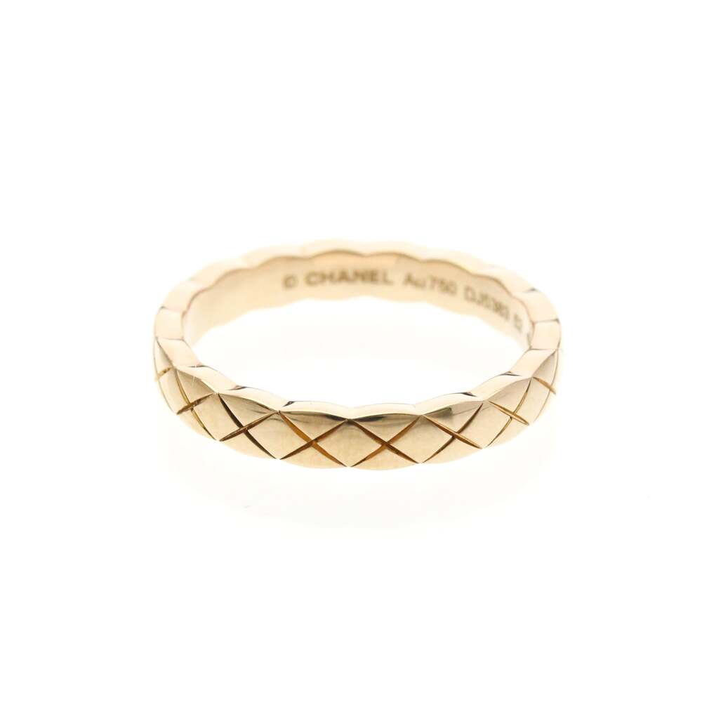 Chanel Ring 18K Rose Gold Mini #289836C21B
